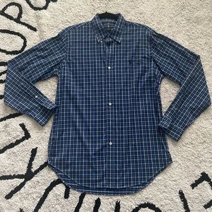 Ralph Lauren Plaid Blue Button down